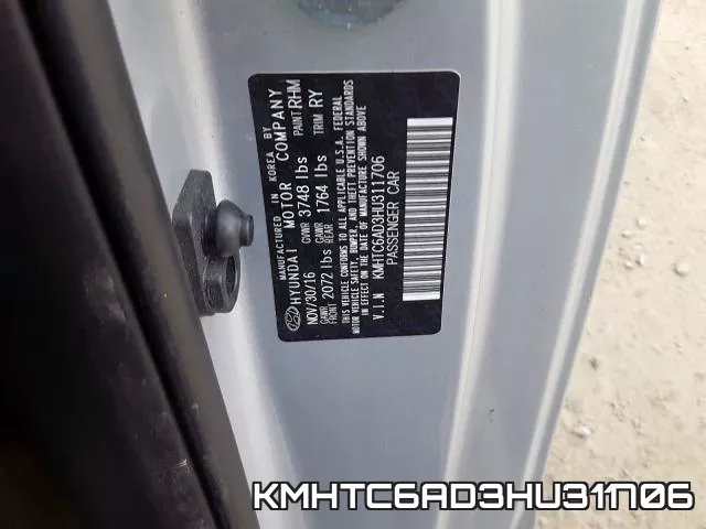 KMHTC6AD3HU311706