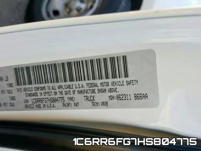 1C6RR6FG7HS804775