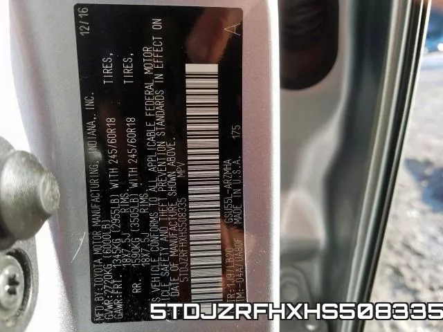 5TDJZRFHXHS508335