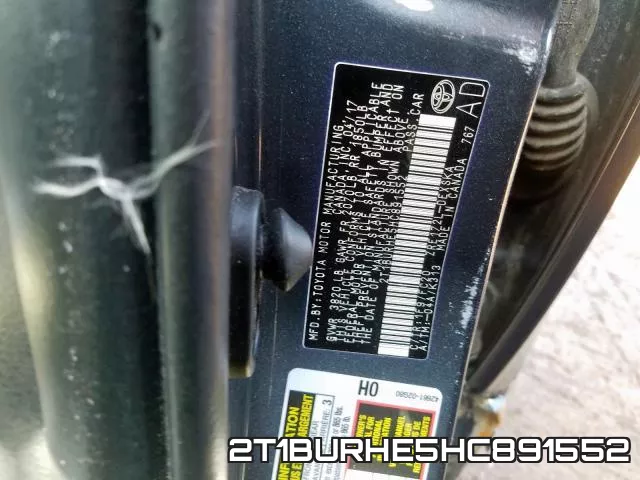 2T1BURHE5HC891552