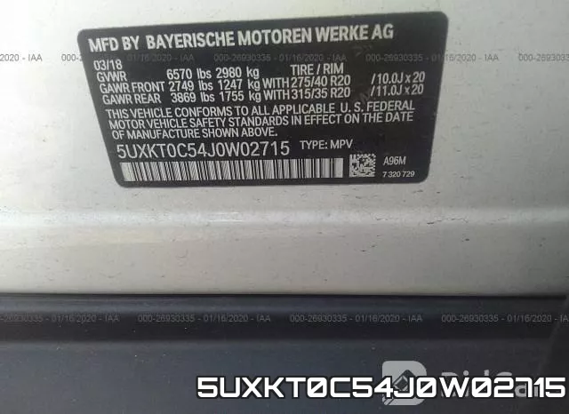 5UXKT0C54J0W02715