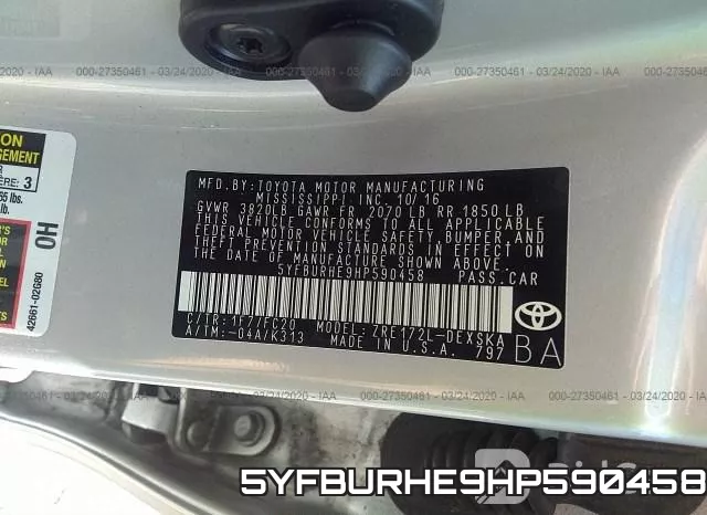5YFBURHE9HP590458