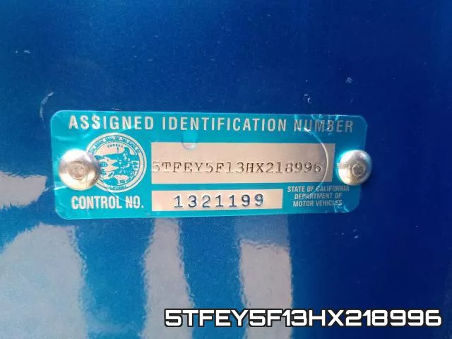 5TFEY5F13HX218996