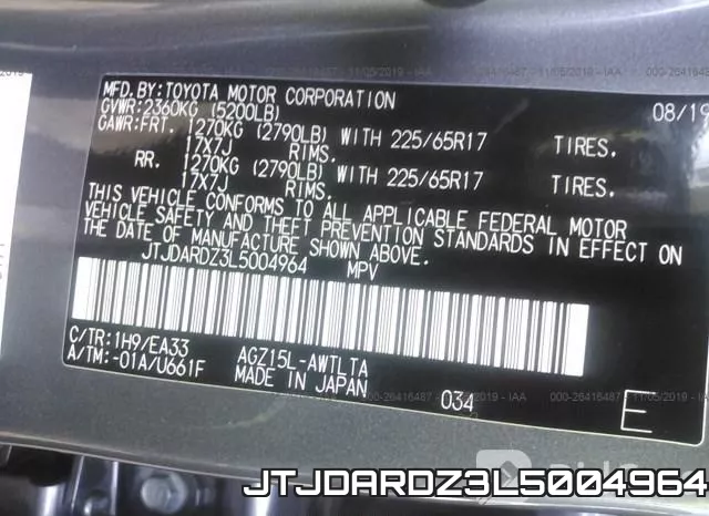 JTJDARDZ3L5004964