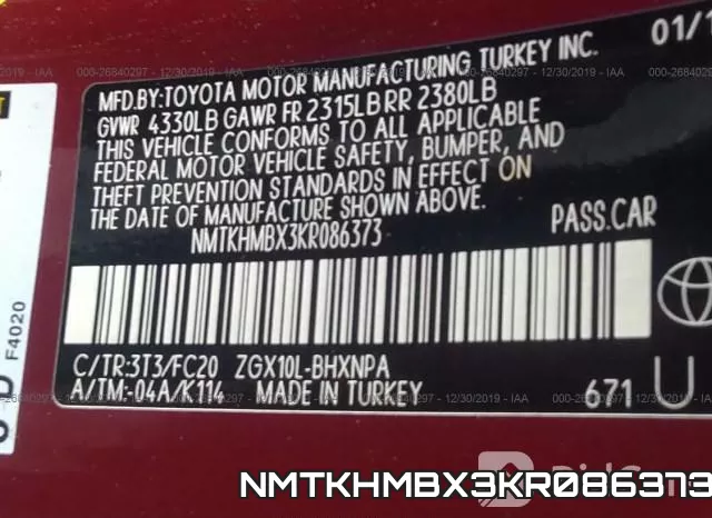 NMTKHMBX3KR086373