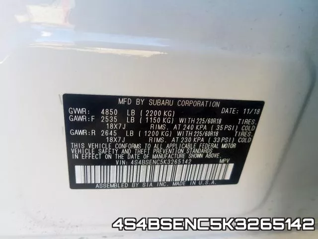 4S4BSENC5K3265142