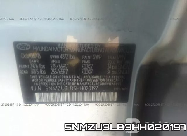 5NMZU3LB3HH020197