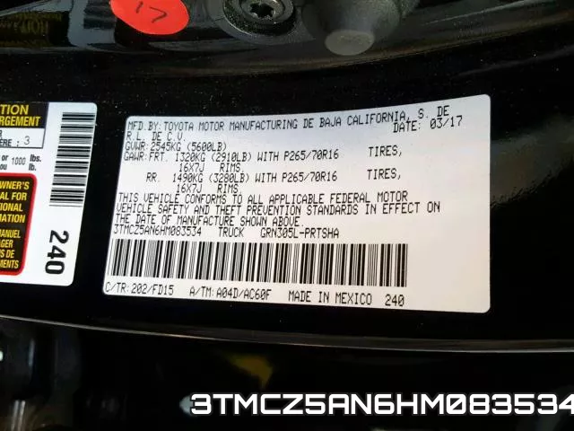 3TMCZ5AN6HM083534
