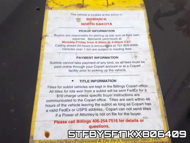 5TFBY5F17KX806409