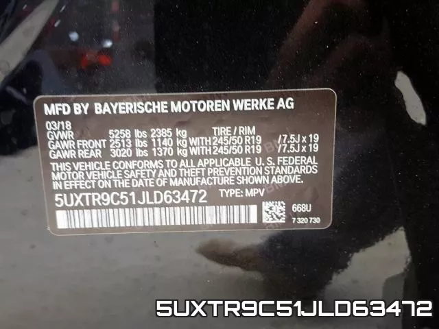 5UXTR9C51JLD63472