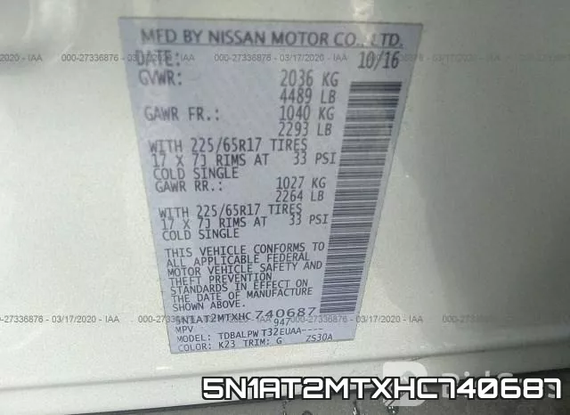 5N1AT2MTXHC740687