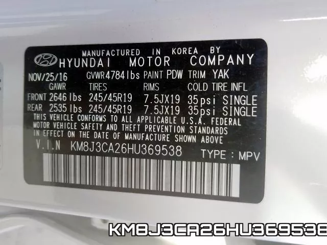 KM8J3CA26HU369538