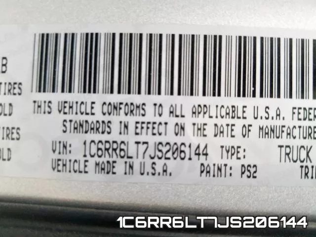 1C6RR6LT7JS206144