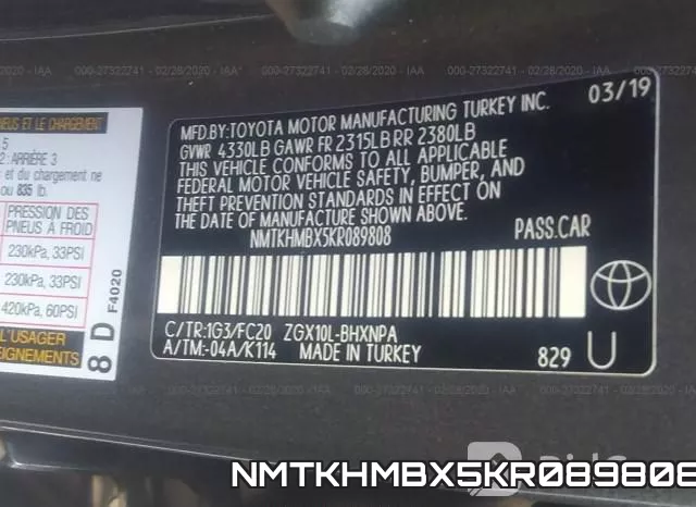 NMTKHMBX5KR089808
