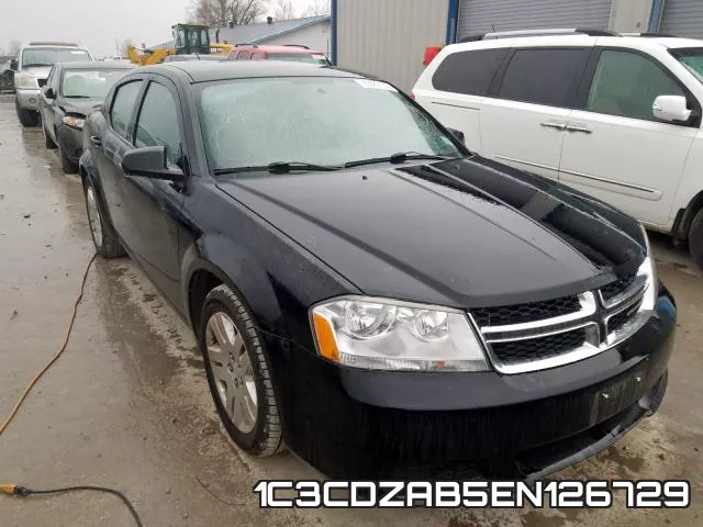 1C3CDZAB5EN126729