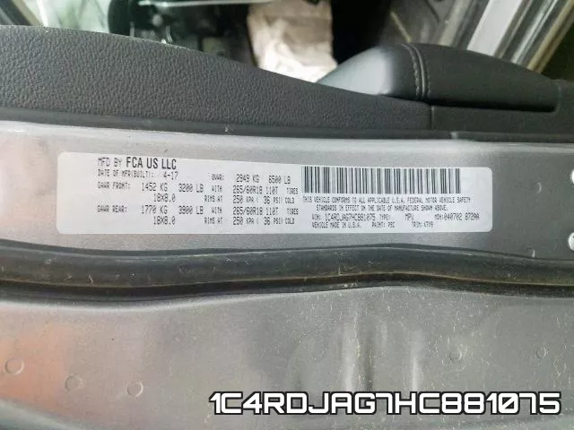 1C4RDJAG7HC881075