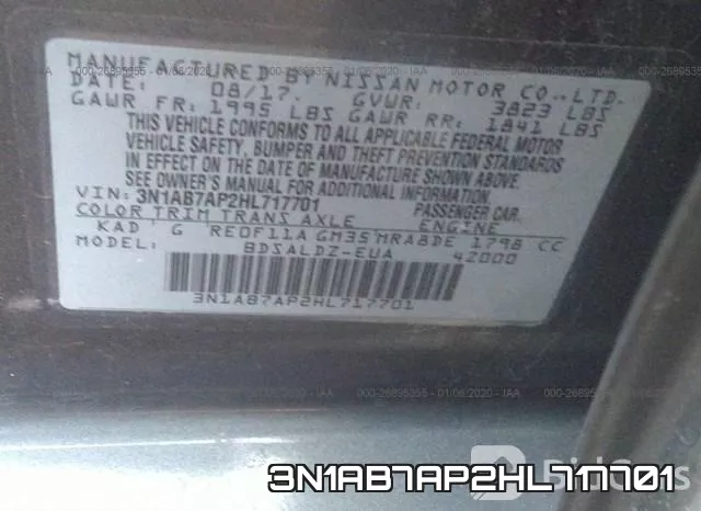 3N1AB7AP2HL717701