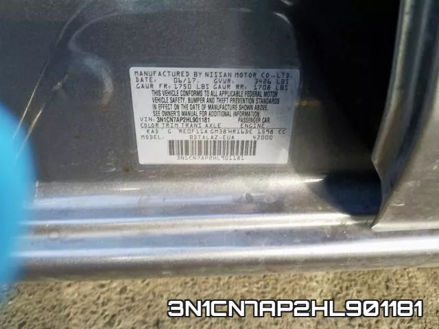 3N1CN7AP2HL901181
