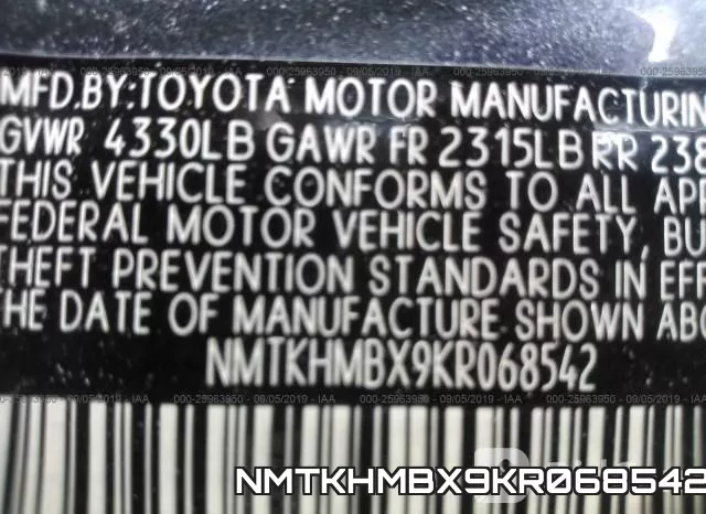NMTKHMBX9KR068542