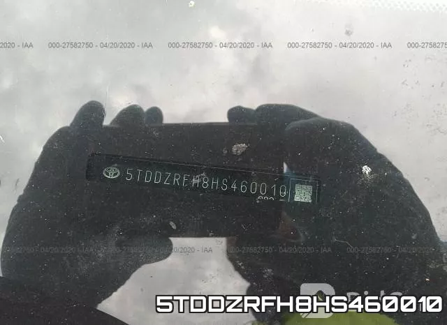 5TDDZRFH8HS460010