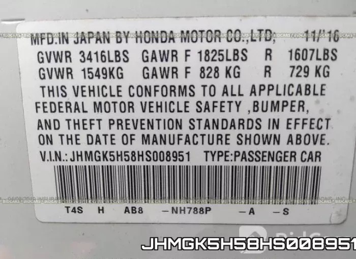 JHMGK5H58HS008951
