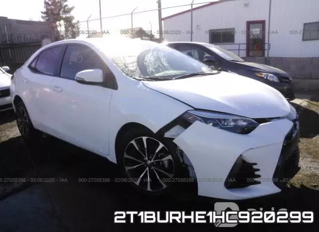 2T1BURHE1HC920299