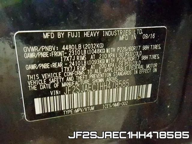 JF2SJAEC1HH478585