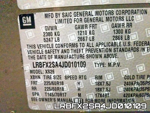 LRBFX2SA4JD010109