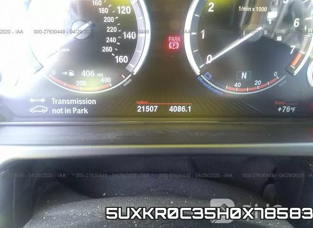 5UXKR0C35H0X78583