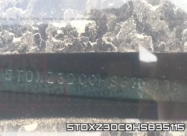 5TDXZ3DC0HS835115