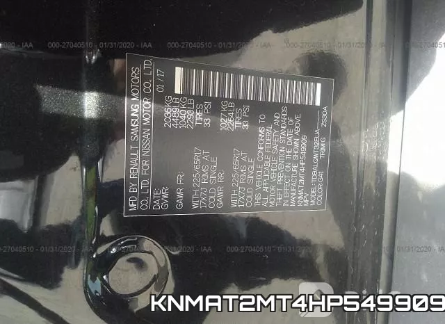 KNMAT2MT4HP549909