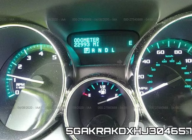 5GAKRAKDXHJ304657