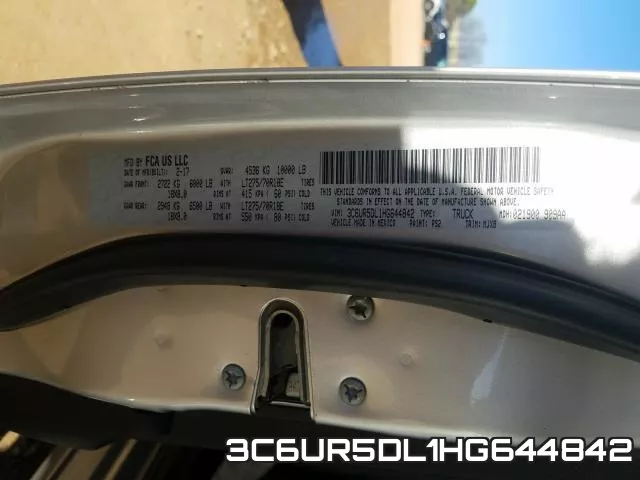 3C6UR5DL1HG644842