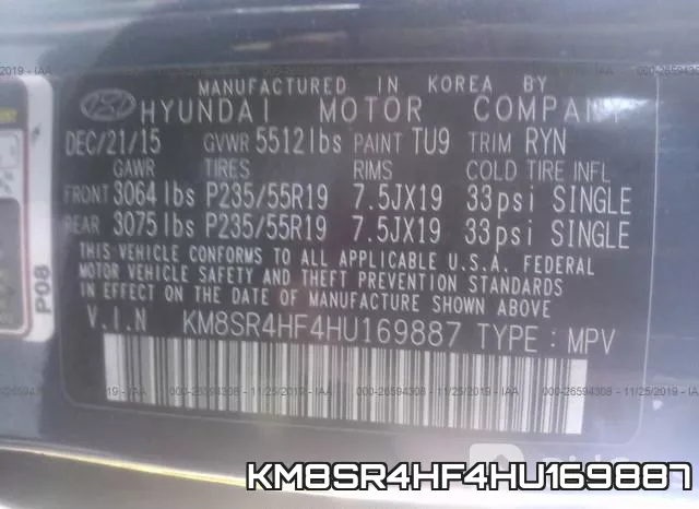 KM8SR4HF4HU169887