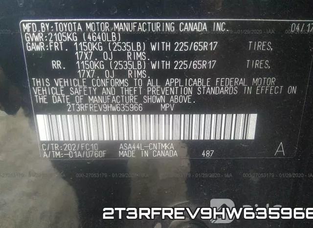 2T3RFREV9HW635966