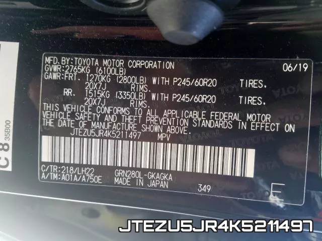 JTEZU5JR4K5211497