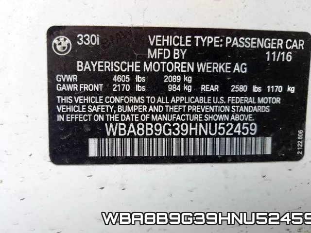 WBA8B9G39HNU52459