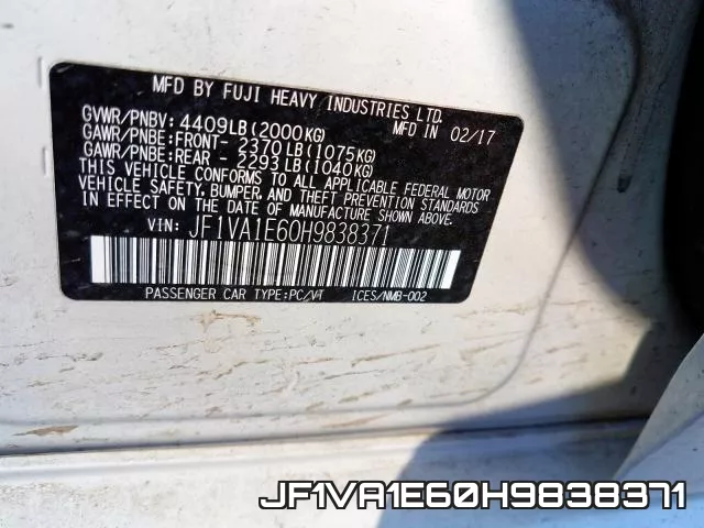 JF1VA1E60H9838371