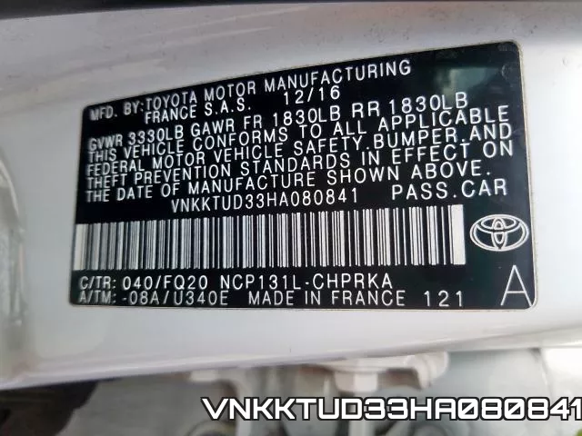 VNKKTUD33HA080841