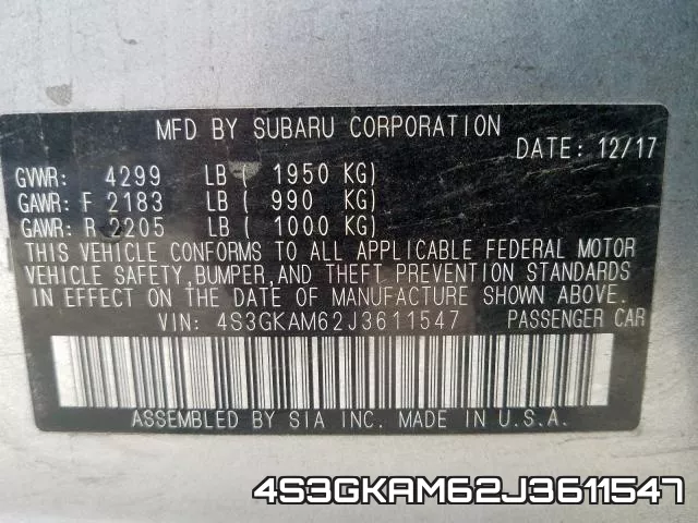 4S3GKAM62J3611547