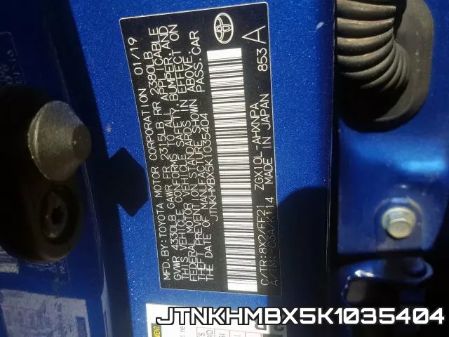 JTNKHMBX5K1035404
