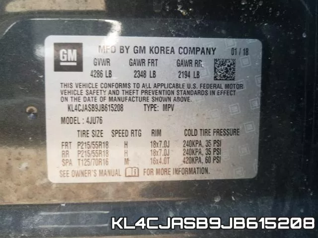 KL4CJASB9JB615208