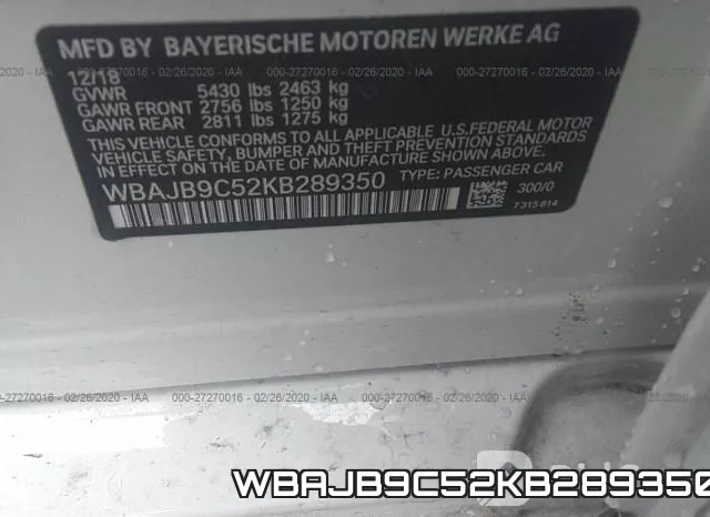WBAJB9C52KB289350_9.webp