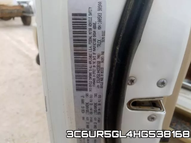 3C6UR5GL4HG538168