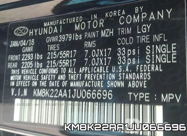 KM8K22AA1JU066696