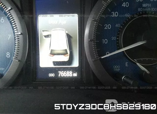 5TDYZ3DC8HS829180