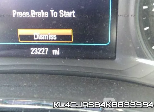 KL4CJASB4KB833994