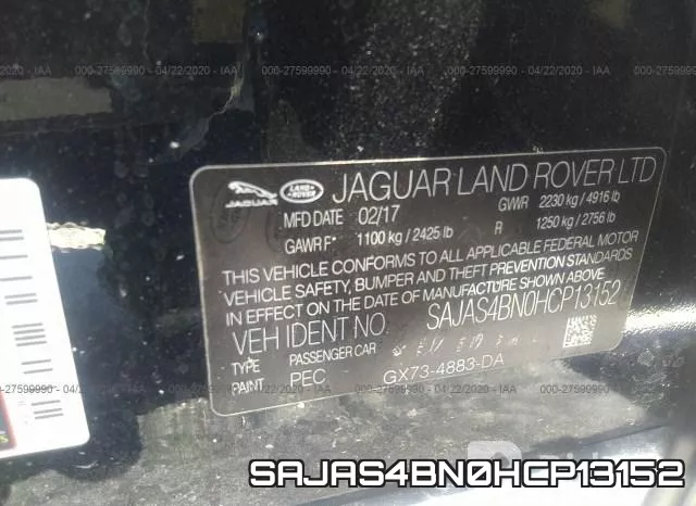 SAJAS4BN0HCP13152