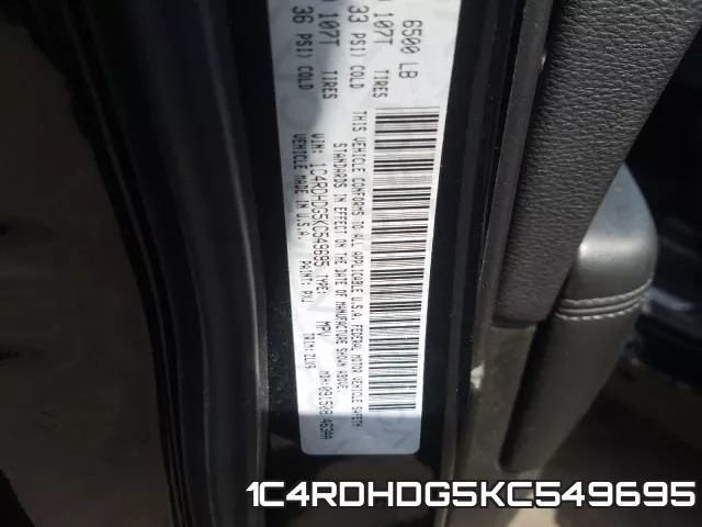 1C4RDHDG5KC549695