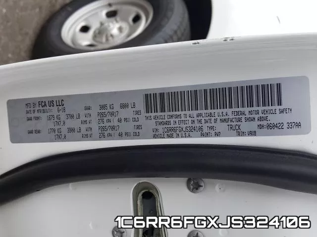 1C6RR6FGXJS324106